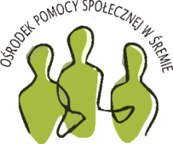 Grafika przedstawia logo Ośrodka Pomocy Społecznej w&nbsp;Śremie.